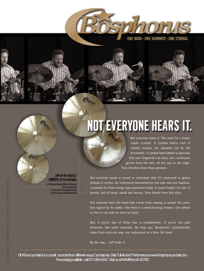 Bosphorus Cymbals - Modern DRUMMER Magazine