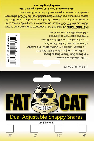 Fat Cat Drum Snares