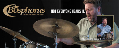Bosphorus Cymbals - Jeff Hamilton Poster
