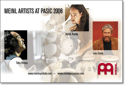 MEINL PASIC Program Ad Page