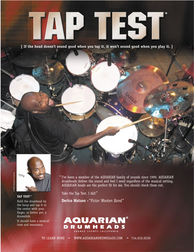 AQUARIAN DRUMHEADS