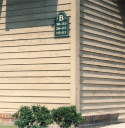 Apartment Complex Signage, Knoxville, TN