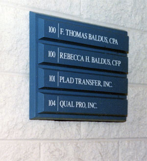 Interior Signage